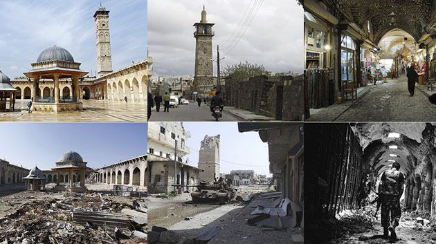 Des photos choquantes des sites culturels syriens ruinés sur 