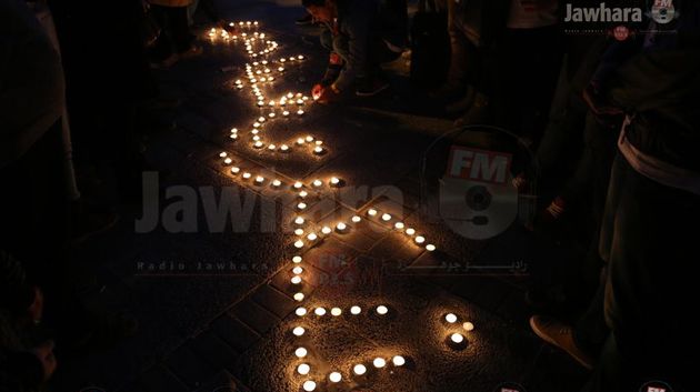 Sousse : Commémorations aux bougies du 1er anniversaire de l'assassinat de Chokri Belaïd
