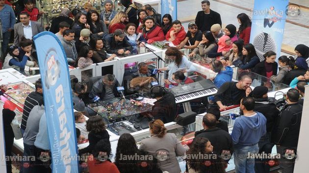 Jawhara FM fête la Saint-Valentin à Slim Centre, Sousse