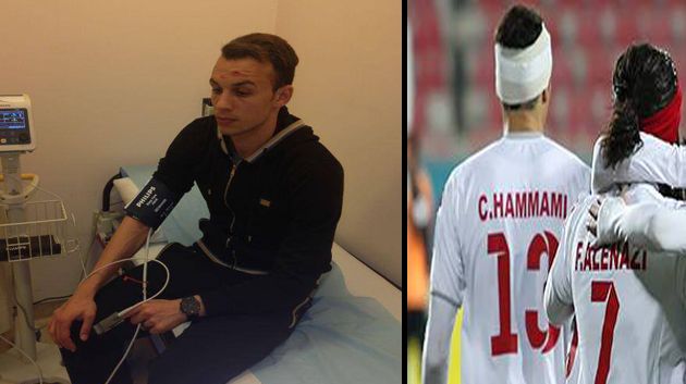 Football : Chady Hammami blessé à la tête