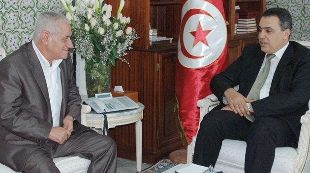 Mehdi Jomâa s'entretient avec Houcine Abbassi
