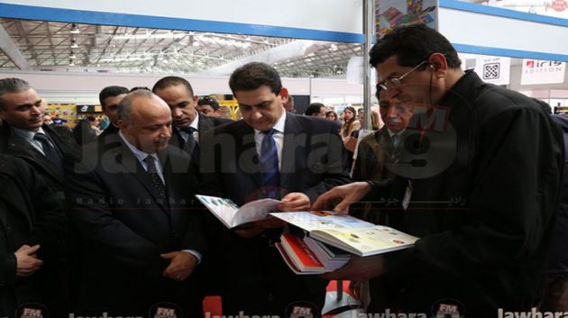 Mourad Sakli en visite au salon du livre de Sousse 