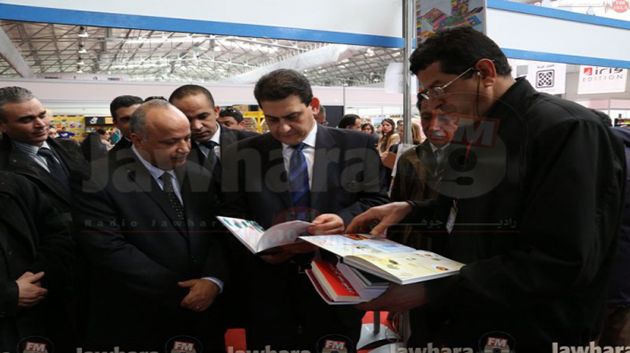 Mourad Sakli en visite au salon du livre de Sousse