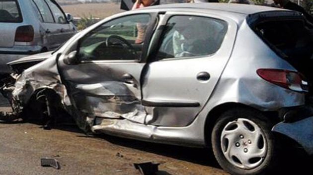 M'saken : Un grave accident à Borjine fait 1 mort et 4 blessés