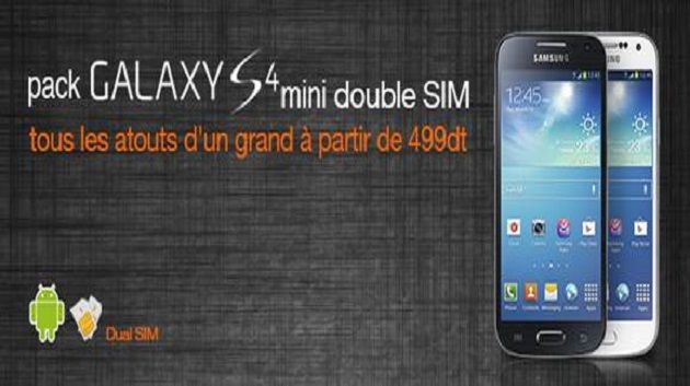 Orange Tunisie lance le nouveau Smartphone double SIM Samsung Galaxy S4 Mini DS