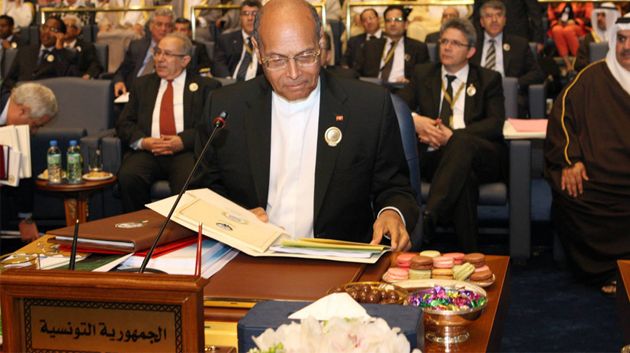 Marzouki propose de remplacer la Ligue arabe par une nouvelle organisation régionale