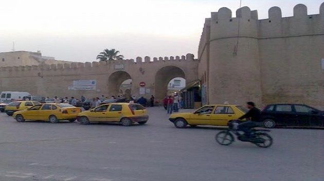 Kairouan : Mouvement protestataire des commerçants de la Médina à Beb Jalladine