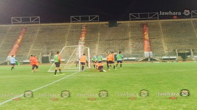 Séance d'entrainement de l'ESS à Pretoria