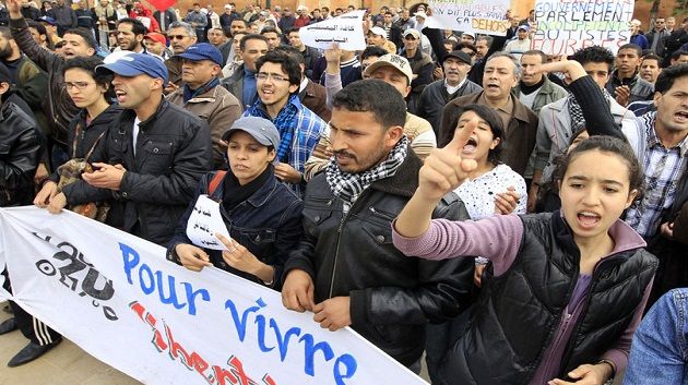 Des milliers de Marocains manifestent pour plus de justice sociale