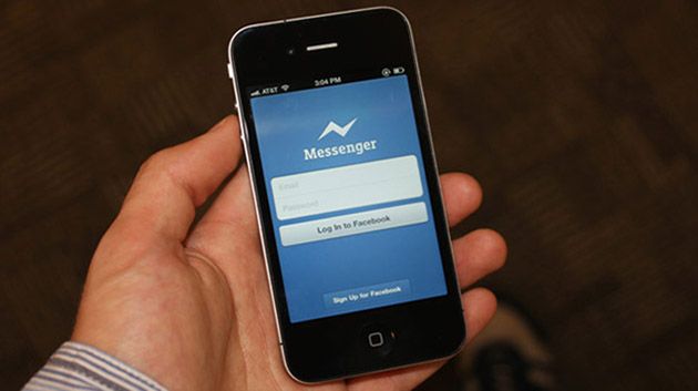 La messagerie quitte la version mobile de Facebook