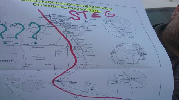 Kairouan : Les agents et cadres de la STEG en grève de 2 jours