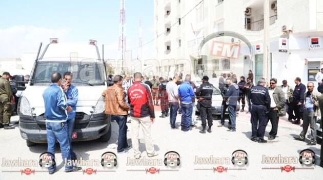 Sousse : Les agents de la garde nationale protestent contre l’arrestation de leur collègue