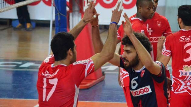 championnat volley ball ALLER 2014 l'étoile spotive du sahel face à l'espérance sportive de tunis