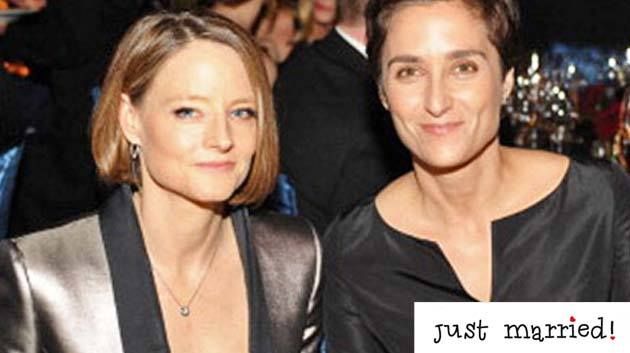 Jodie Foster et Alexandra Hedison, just married !