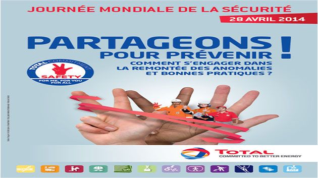 Total Tunisie célèbre la Journée Mondiale de la Sécurité