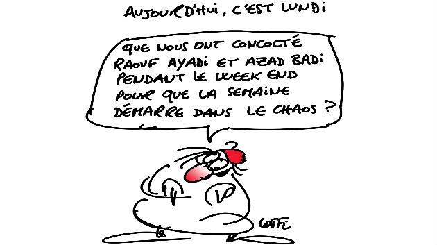 Caricature du 28-04-2014