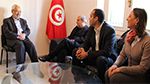 Rached Ghannouchi s'entretient avec Yassine Brahim