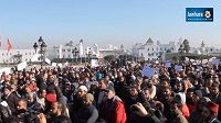 Les manifestants islamistes affluent sur la place de la Kasbah 