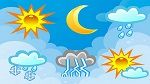 Prévisions météo pour le Jeudi 02 Janvier 2014