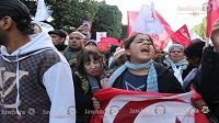 Marche protestataire du Courant Populaire et du Front