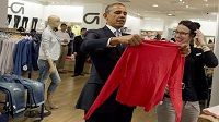 Obama chez Gap au nom du salaire minimum