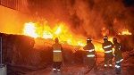 Kef : Un incendie dans un dépôt de carburant de contrebande