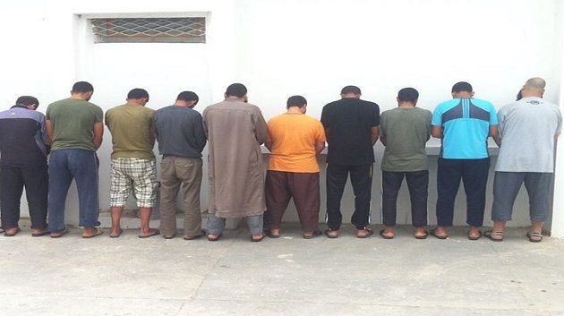Gafsa : Arrestation de 14 terroristes faisant partie du 