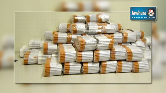 Sfax et kairouan : Saisie d'énormes quantités de paquets de cigarettes de contrebande