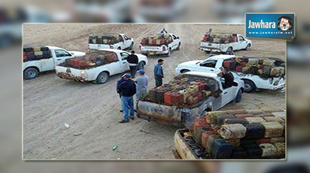 Kasserine : Saisie de 3150 litres de gasoil de contrebande