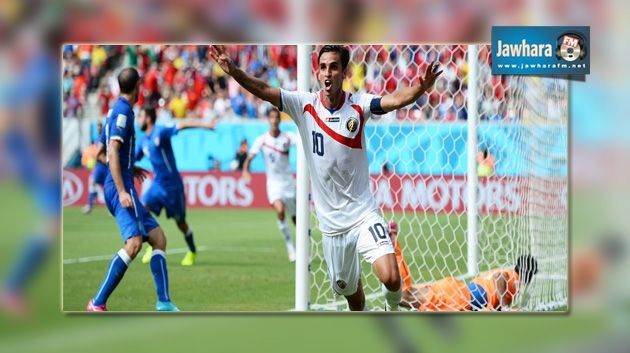 Mondial 2014 : Le Costa Rica s’impose devant l’Italie