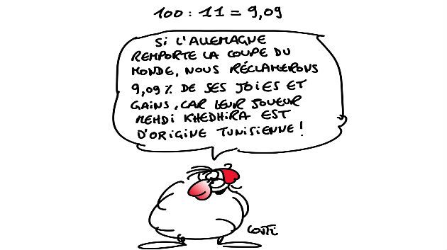 Caricature du 06-07-2014