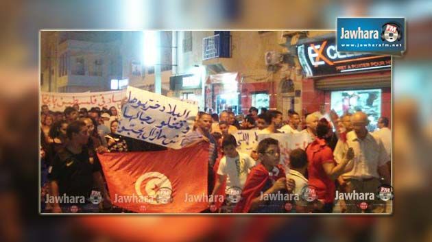 Tunisie : Marches protestataires dans les différentes régions dénonçant le terrorisme