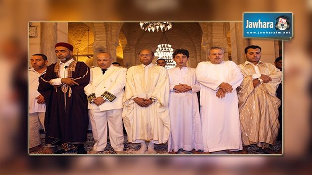 Aïd El-Fitr : Moncef Marzouki à la grande mosquée de Sousse