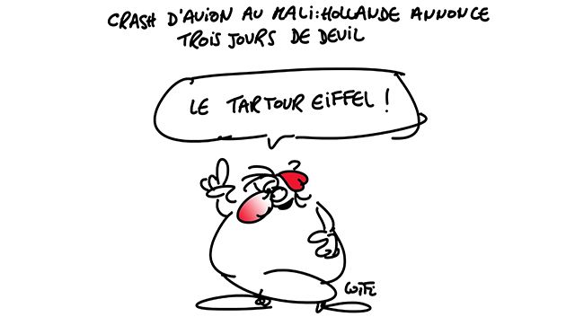 Caricature du 27-07-2014