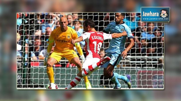 Arsenal bat Manchester City et s’offre la Supercoupe anglaise