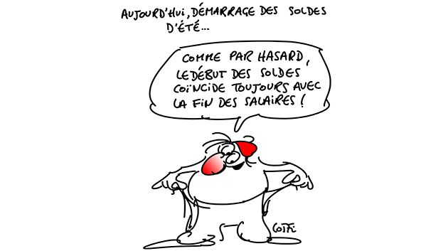 Caricature du 15-08-2014