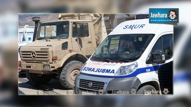 Kasserine : Arrivée des soldats blessés à l’hôpital régional