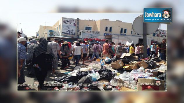 Djerba :Houmt Essouk de nouveau sous tension après une grève quasi générale