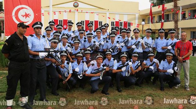 Cérémonie de remise des diplômes aux inspecteurs de police à Sousse