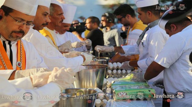 Kantaoui : la plus grande omelette dans le monde