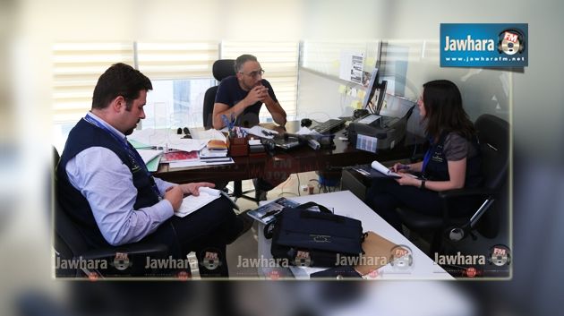 La délégation de l’union européenne pour l’observation des élections en visite à Jawhara FM