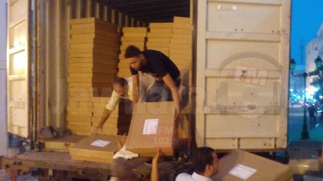 Kairouan : Arrivée des urnes électorales et des bulletins de vote