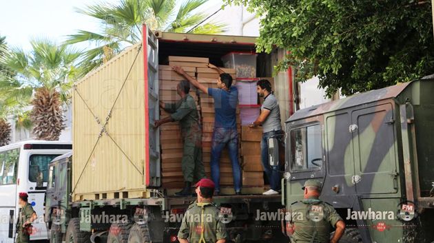 Sousse : Arrivée des urnes électorales et des bulletins de vote