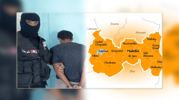 Mahdia : Arrestation d’un dangereux terroriste