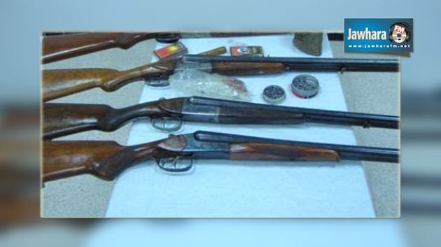 Sfax : Saisie de 9 fusils de chasse