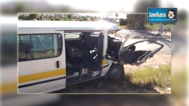 Sousse : 10 blessés dans un accident à Enfidha