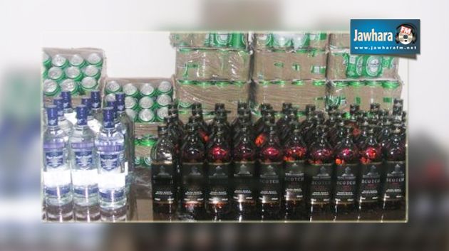Kasserine : 3000 boissons alcoolisées importées illégalement d’Algérie
