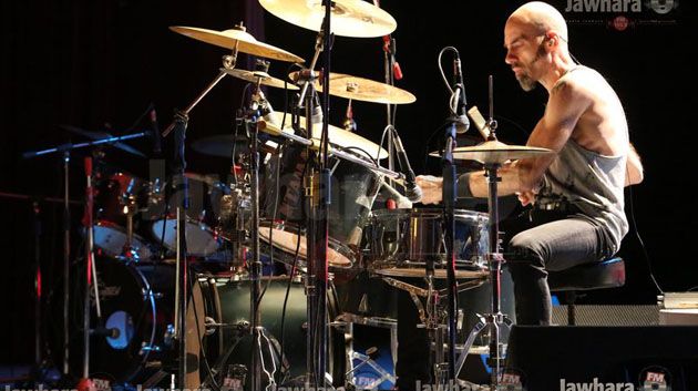 Festival de percussion à Sousse - Spectacle Thomas Holmen 