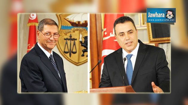 Mehdi Jomâa félicite Habib Essid