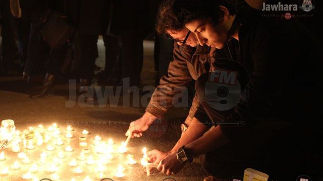 La Marsa : Des intellectuels manifestent en soutien à Charlie Hebdo